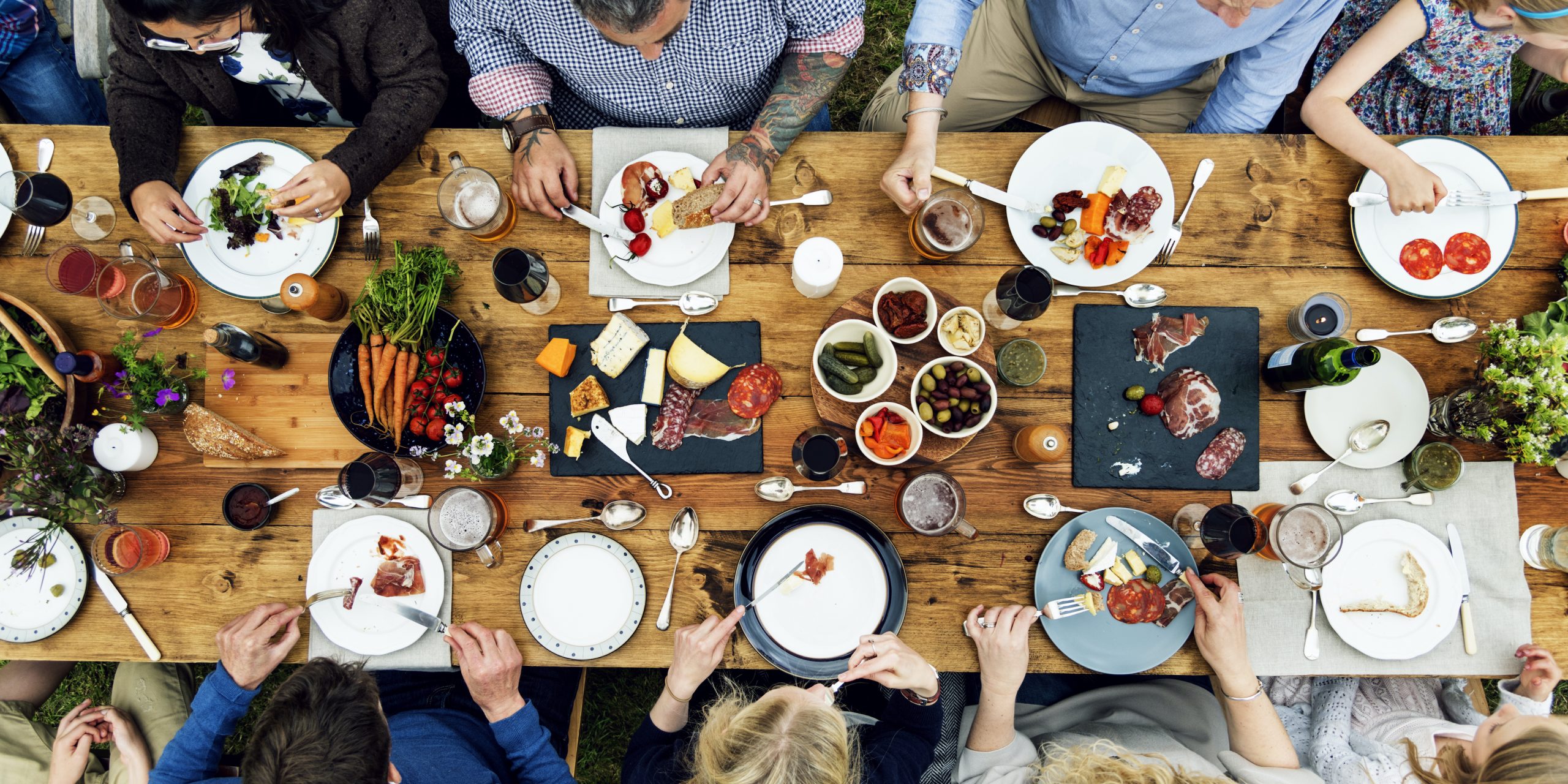 Making a feast